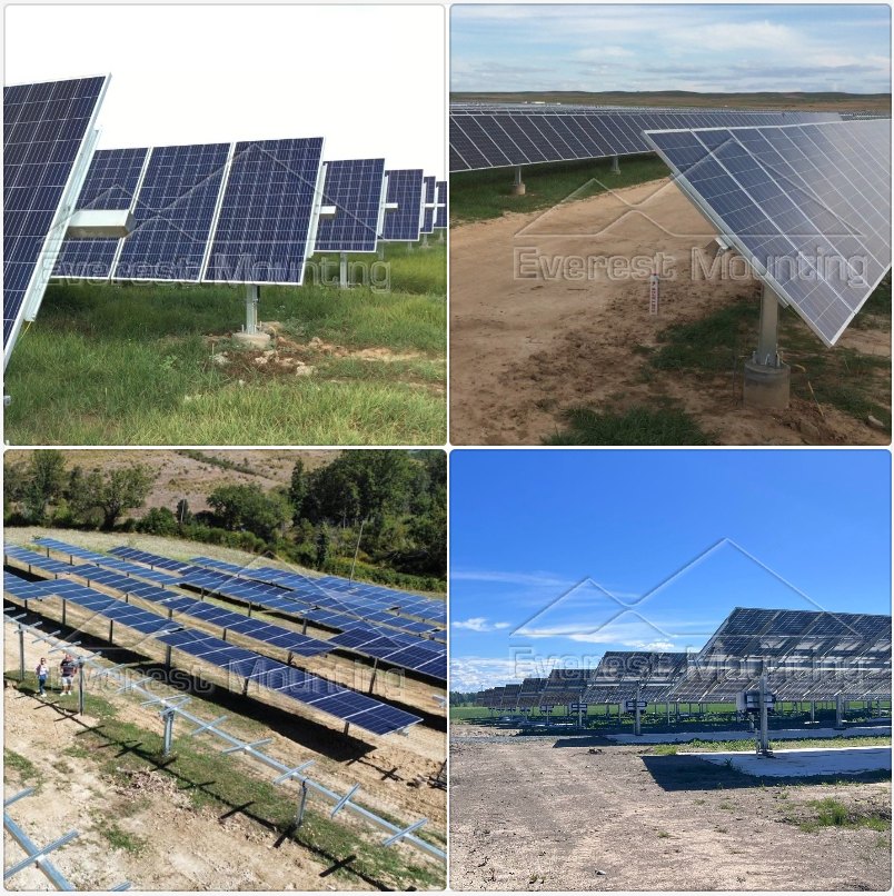 single axis solar tracking system single axis solar tracking system
