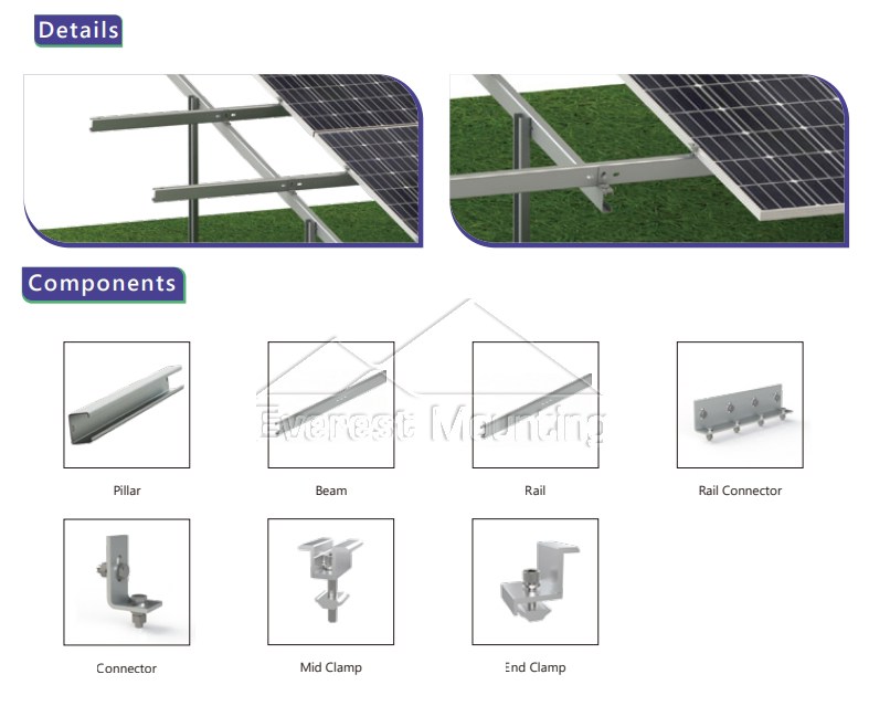 solar ground mounting system solar ground mounting system