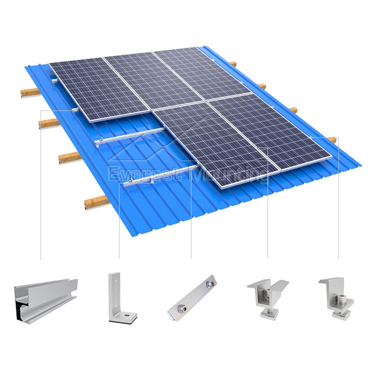 metal roof solar mounting system metal roof solar mounting system